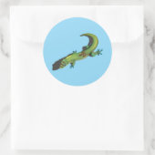 Sticker Rond Gecko Gold Dust Day (Sac)