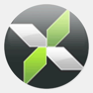 STICKER ROND GEFORCE3D.NET