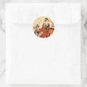Sticker Rond Geisha (Sac)