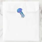 Sticker Rond gelée bleue (Sac)