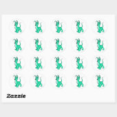 Sticker Rond Gelert Green (Feuille)