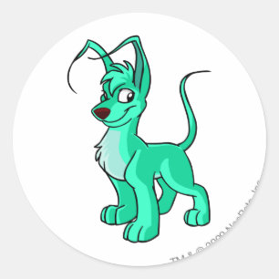 Sticker Rond Gelert Green