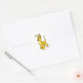Sticker Rond Gelert jaune (Enveloppe)