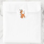 Sticker Rond Gelert Orange (Sac)