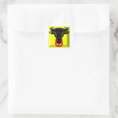 Sticker Rond Gem. Drapeau Uri (Sac)