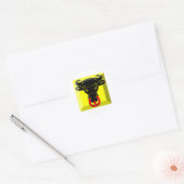 Sticker Rond Gem. Drapeau Uri (Enveloppe)