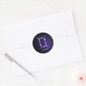 Sticker Rond Gemini (Enveloppe)