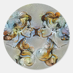 Sticker Rond Gemini