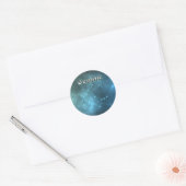 Sticker Rond Gemini constellation (Enveloppe)