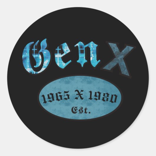 Sticker Rond Gen X Est. (1 965 x 1 980) (Devant)