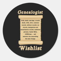 Généalogiste Liste de souhaits Arbre généalogie Fa