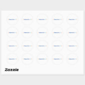 Sticker Rond Génération X (Feuille)