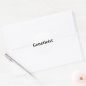 Sticker Rond généticien (Enveloppe)