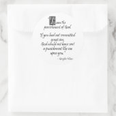 Sticker Rond Genghis Khan... (Sac)