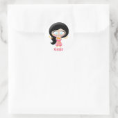 Sticker Rond Genie (Sac)