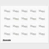 Sticker Rond Génie dramatique (Feuille)