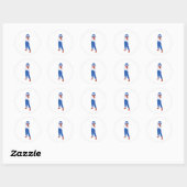 Sticker Rond Genki (Feuille)