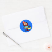 Sticker Rond Génome du jardin (Enveloppe)