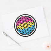 Sticker Rond géométrie panSacrée (Enveloppe)