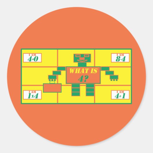 Sticker Rond Géométrie-Sticker-Rectangle-Age 4 (Devant)