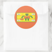 Sticker Rond Géométrie-Sticker-Rectangle-Age 4 (Sac)