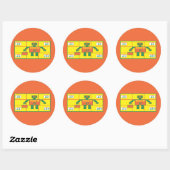 Sticker Rond Géométrie-Sticker-Rectangle-Age 5 (Feuille)