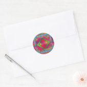 Sticker Rond Géométrique (Enveloppe)