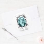 Sticker Rond George Eliot (Enveloppe)