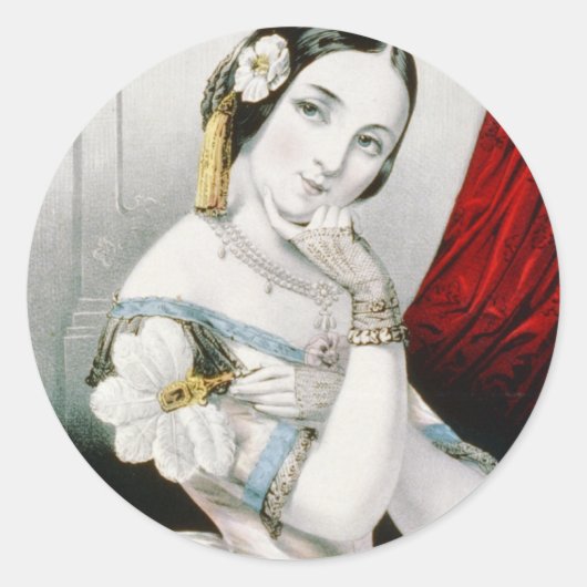 Sticker Rond Georgianna (Devant)