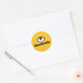 Sticker Rond GeoSmile (Enveloppe)