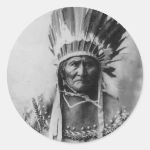 Sticker Rond Geronimo