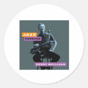 Sticker Rond Gerry Mulligan