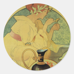 Sticker Rond Gewerbe Museen