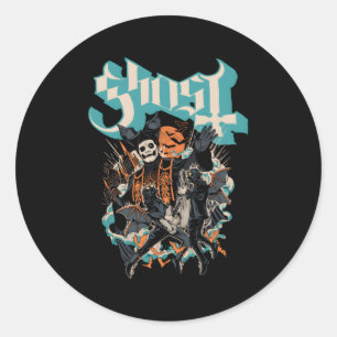 Sticker Rond Ghost Impera Maestro