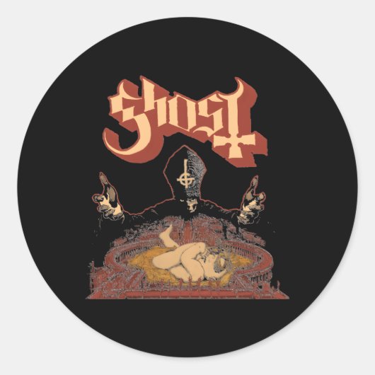 Sticker Rond Ghost -€"Infestissumam (Devant)