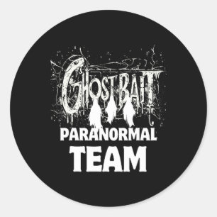 Sticker Rond Ghost It Ghost Hunter Paranormal Maison hantée