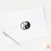 Sticker Rond Ghost Yin Yang (Enveloppe)