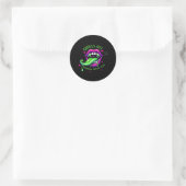 Sticker Rond Ghouls Veux Juste Avoir Un Design Amusant Boo-tifu (Sac)