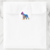 Sticker Rond Giant Schnauzer 01-2 (Sac)