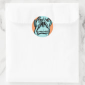 Sticker Rond Giant Turquoise (Sac)