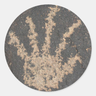 Sticker Rond Gila Lefty