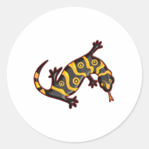 Sticker Rond Gila Monster