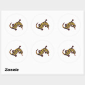 Sticker Rond Gila Monster (Feuille)