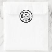 Sticker Rond Gion talisman (Sac)
