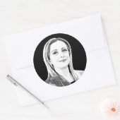 Sticker Rond Giorgia Meloni (Enveloppe)