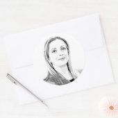 Sticker Rond Giorgia Meloni (Enveloppe)