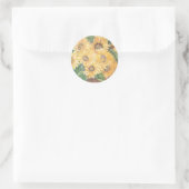 STICKER ROND GIRASSOIS I (Sac)
