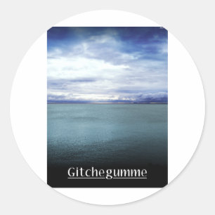 Sticker Rond Gitchegumme