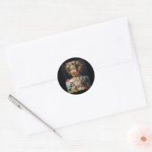 Sticker Rond Giuseppe Arcimboldo Homme végétal (Vertumnus) (Enveloppe)