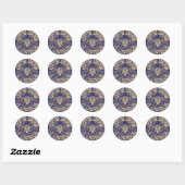 Sticker Rond Give Bees (Feuille)